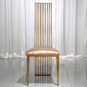 golden wedding dining chair